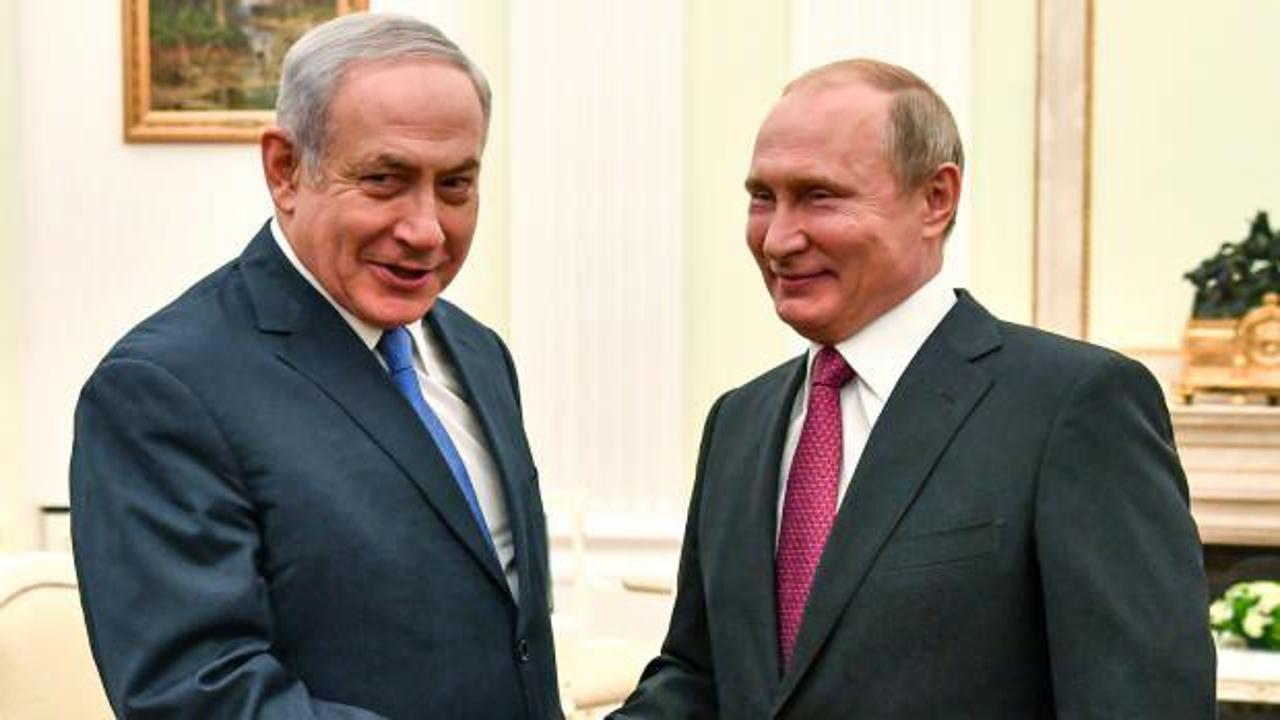 Putin'le Netanyahu arasında kritik görüşme