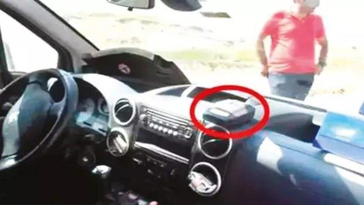 Radar dedektörü bulundu, trafikte mertlik bozuldu