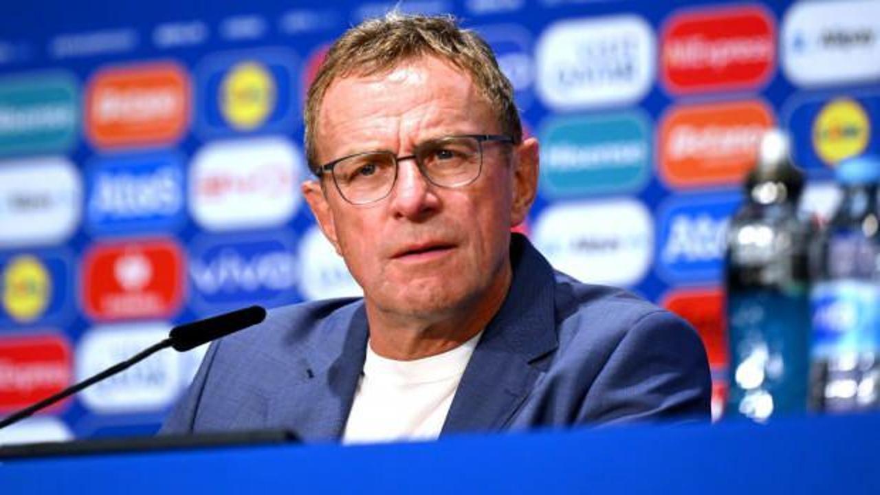Ralf Rangnick Türkiye maçı için iddialı