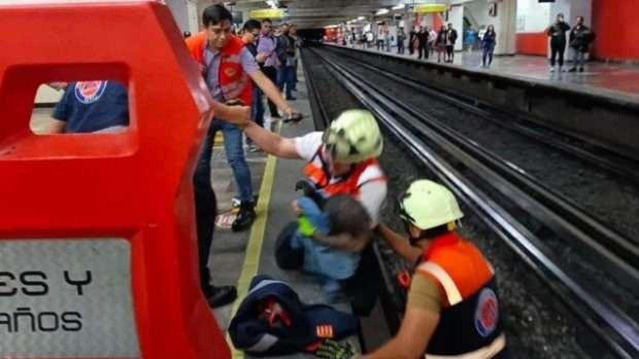Raylara giren tavuk metro seferlerini aksattı