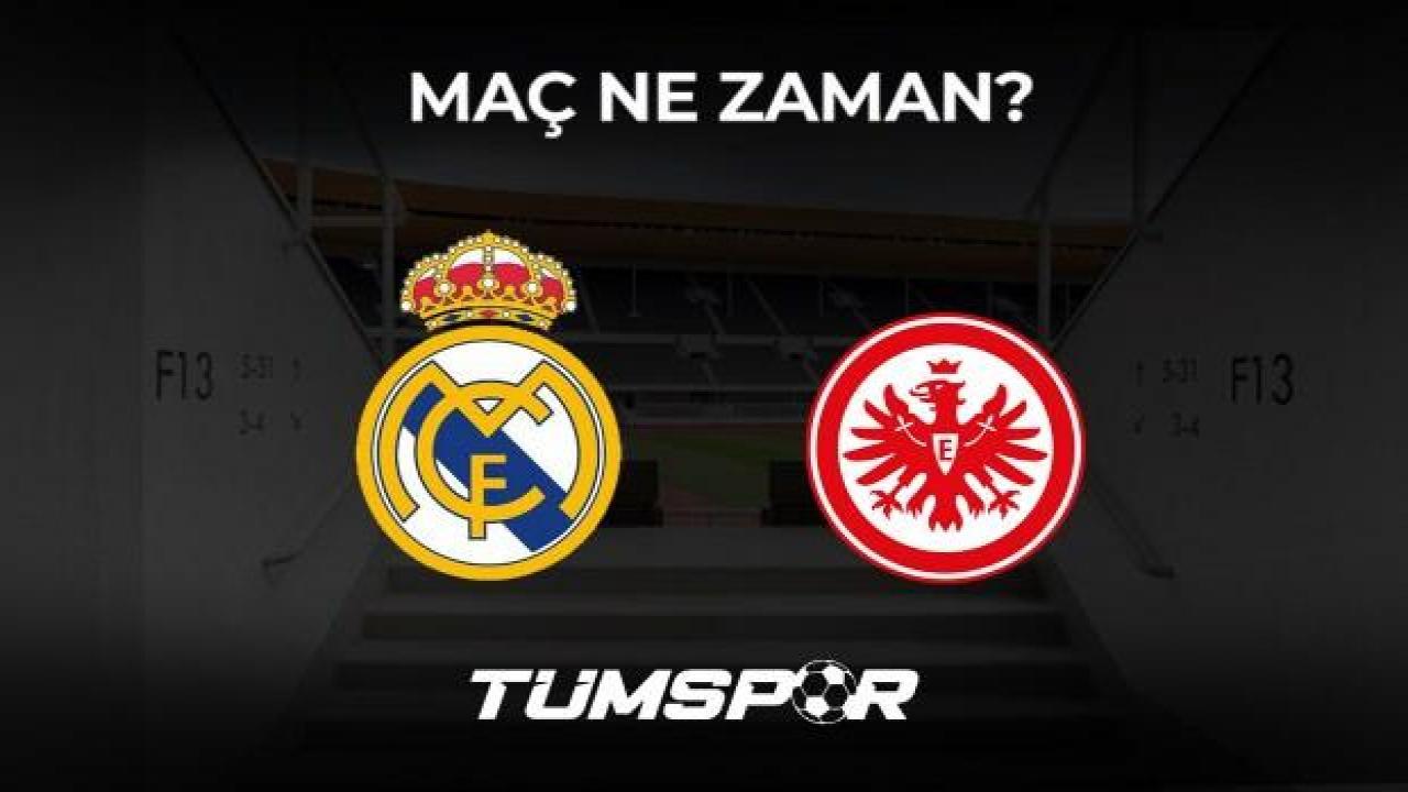 Real Madrid Eintracht Frankfurt UEFA Süper Kupa maçı ne zaman, saat kaçta ve hangi kanalda?