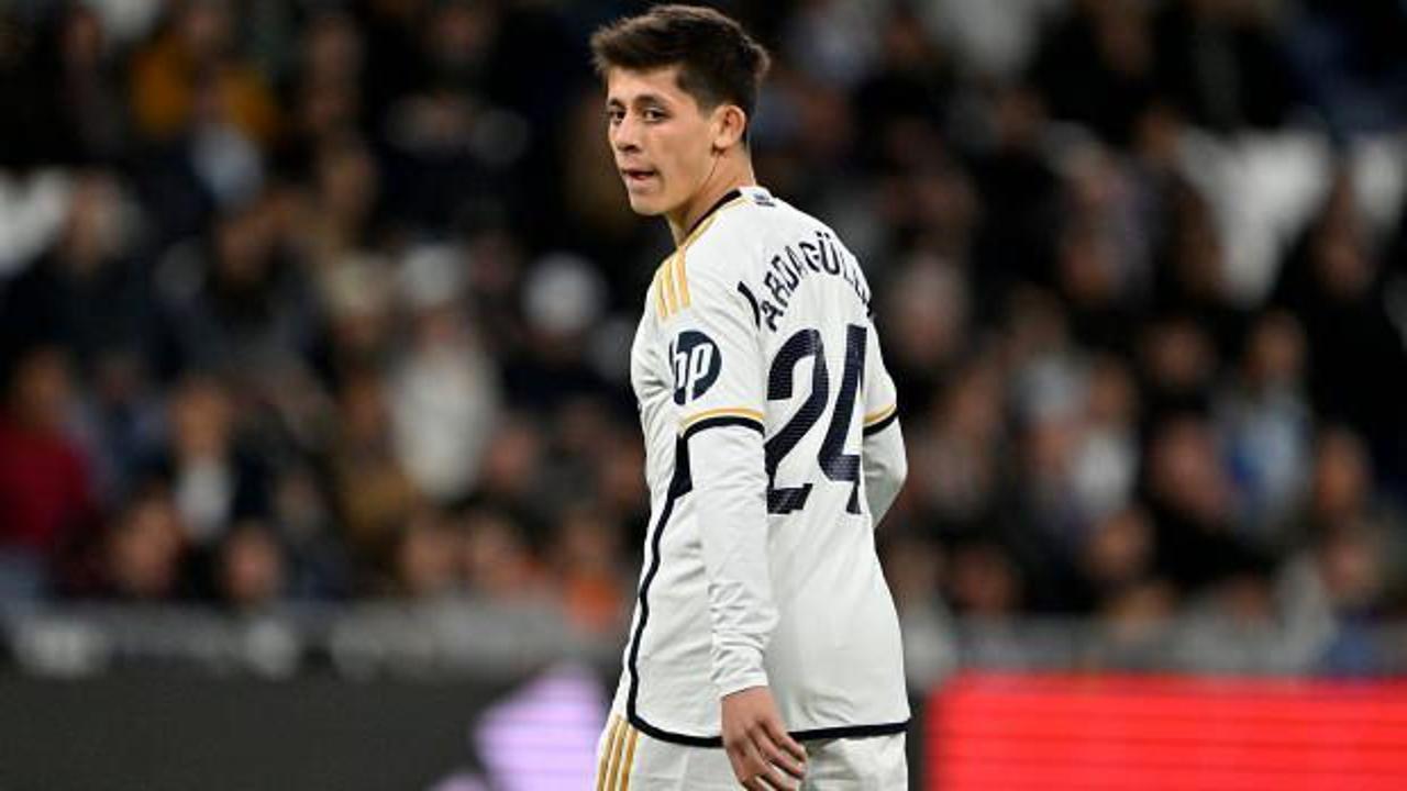 Real Madrid'de Arda Güler'in oynamama nedeni ortaya çıktı!