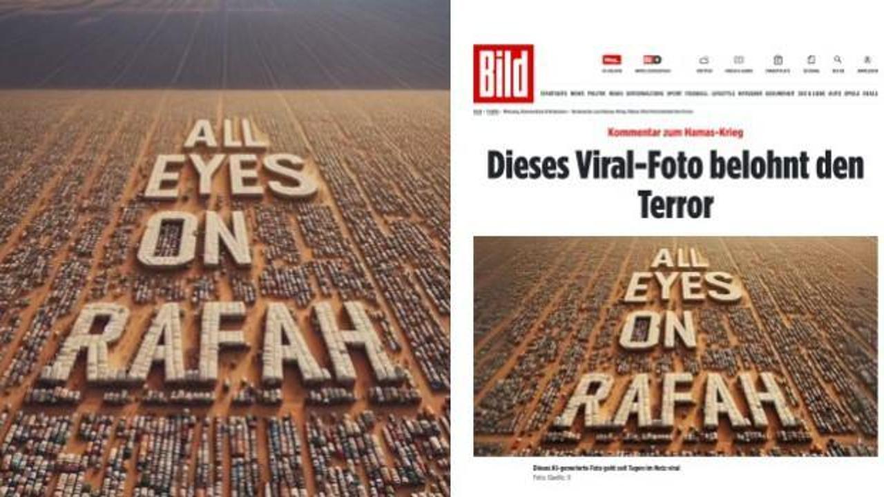 Refah için hazırlanan görsel Bild'i rahatsız etti