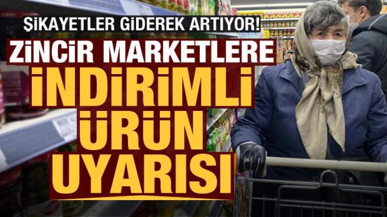 Rekabet Kurumu'ndan zincir marketlere 'indirimli' ürün uyarısı