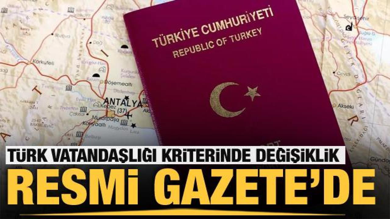 Resmi Gazete'de yayımlandı! Konutla Türk vatandaşlığı 400 bin dolara yükseldi
