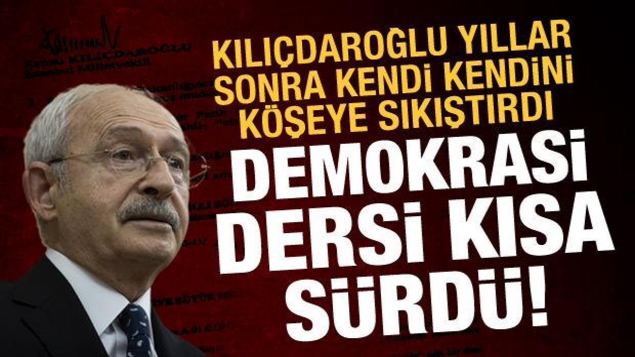 Risale-i Nur'u savunduğunu iddia eden Kılıçdaroğlu'nun 2005'teki önergesi