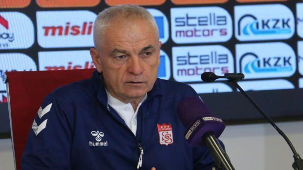 Rıza Çalımbay: Galatasaray maçı için bir şey diyemem