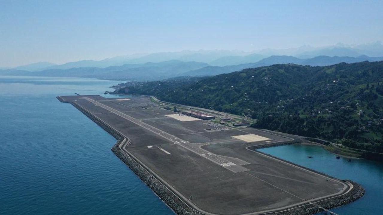 Rize-Artvin Havalimanını açılışından bugüne 2,3 milyon yolcu kullandı