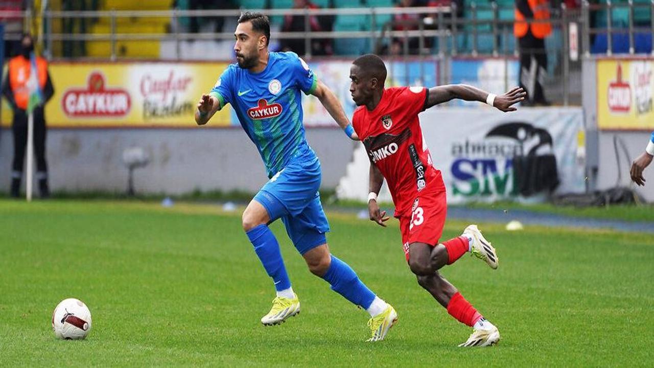 Rizespor geriden gelip kazandı!