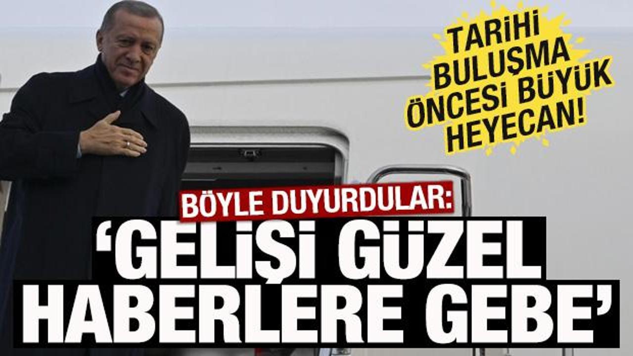 Roma'da tarihi buluşma! 'Erdoğan'ın ziyareti güzel haberlere gebe'