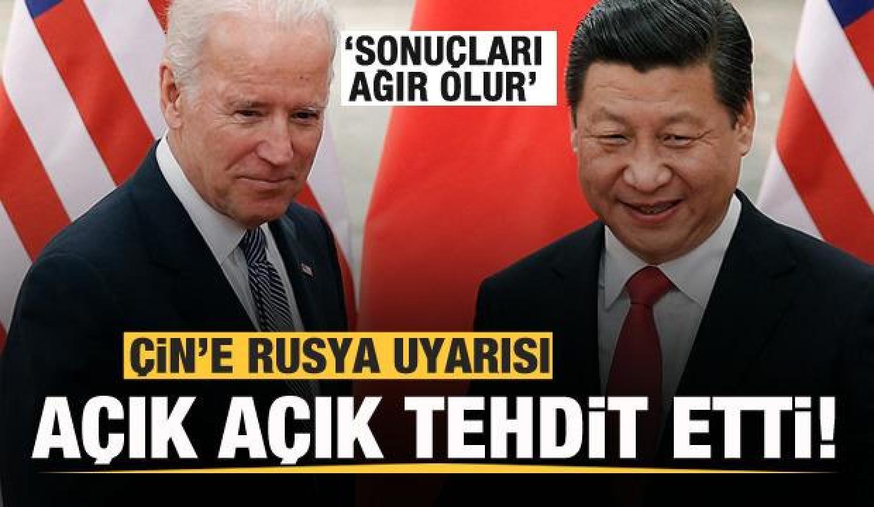 Roma'daki zirvede ABD'den Çin'e Rusya tehdidi: Bunun sonuçları olur