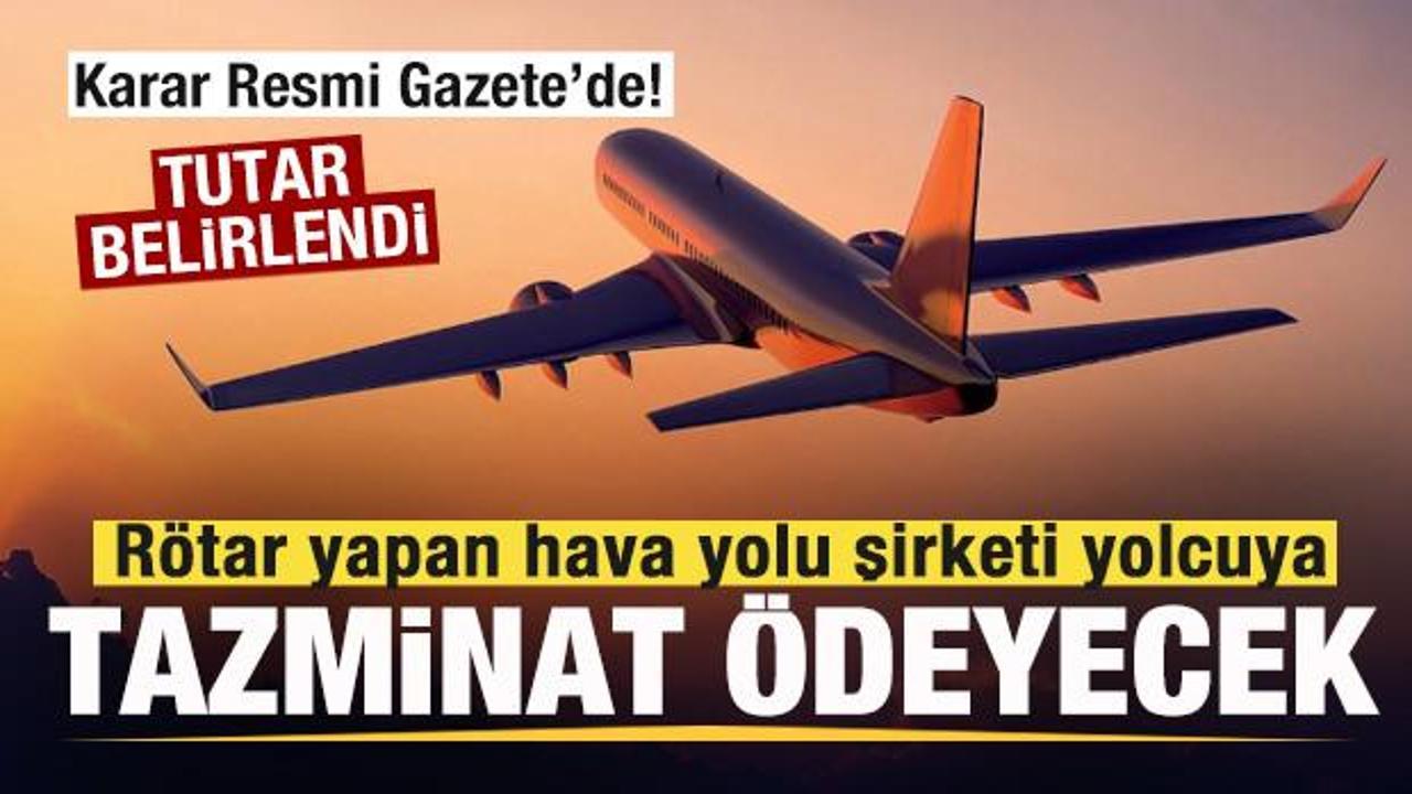 Rötar yapan hava yolu şirketi yolcuya tazminat ödeyecek! Tutar belirlendi