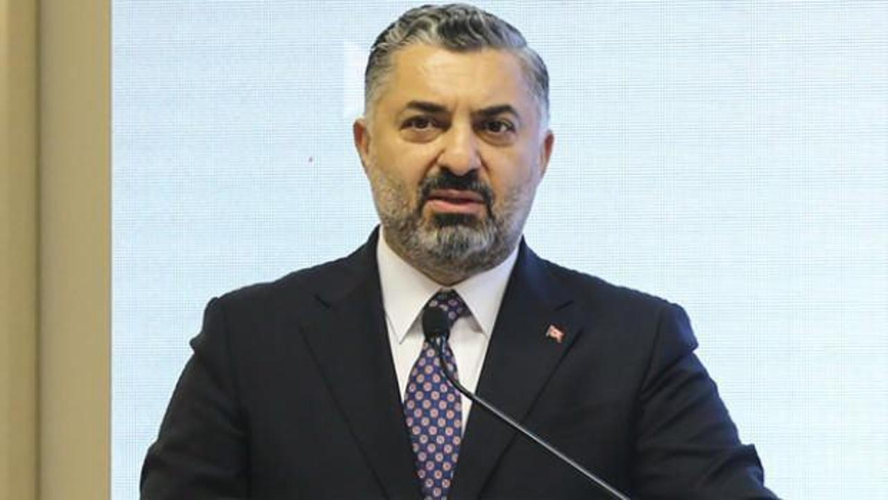 RTÜK Başkanı Şahin: Türk medyası ile gurur duyuyorum