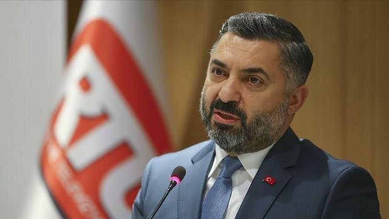 RTÜK Başkanı Şahin’den medyaya uyarı: ‘Bilgi kirliliğinden uzak durmalı’