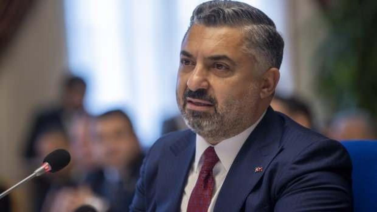 RTÜK Başkanı Şahin'den teşekkür mesajı