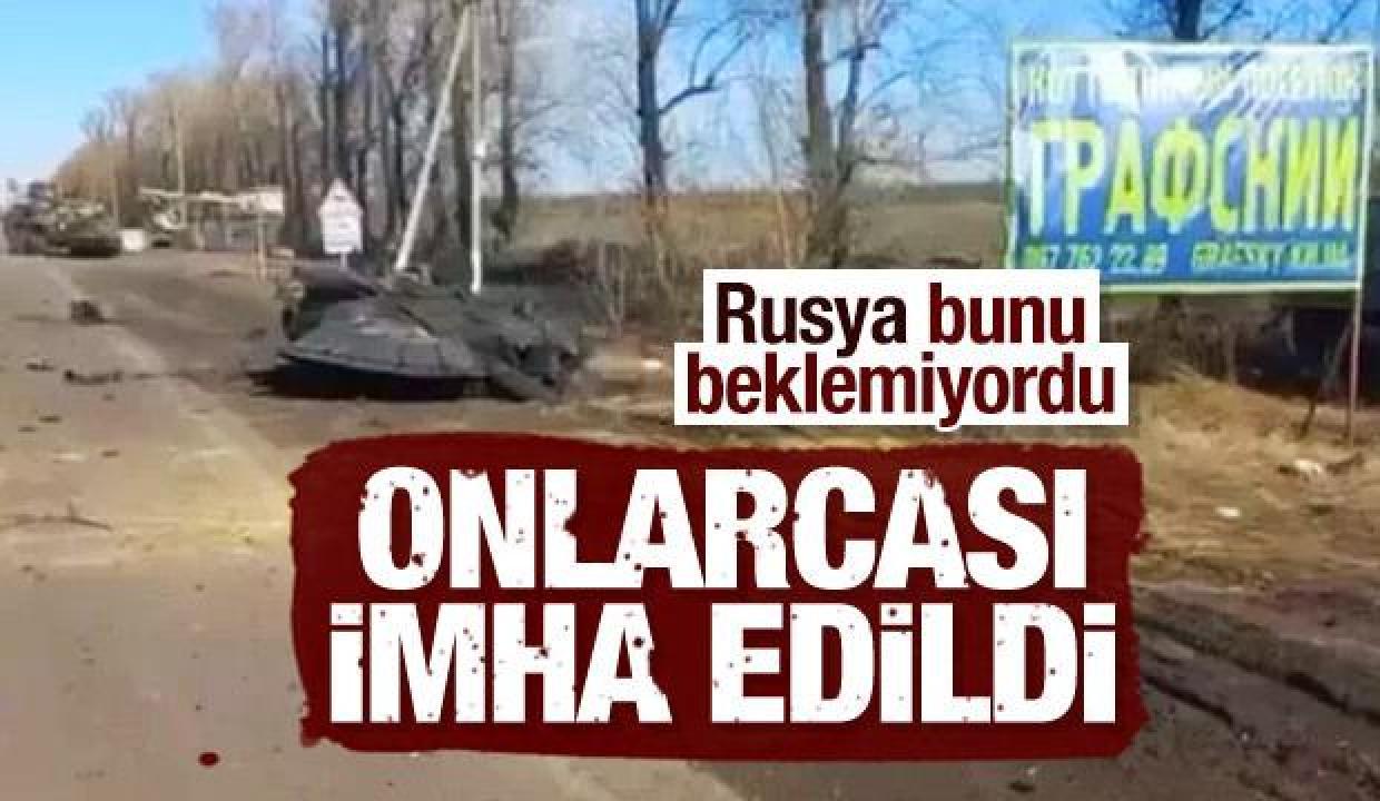 Rus işgaline Ukrayna'dan yanıt: Askerler esir alındı, tanklar imha edildi