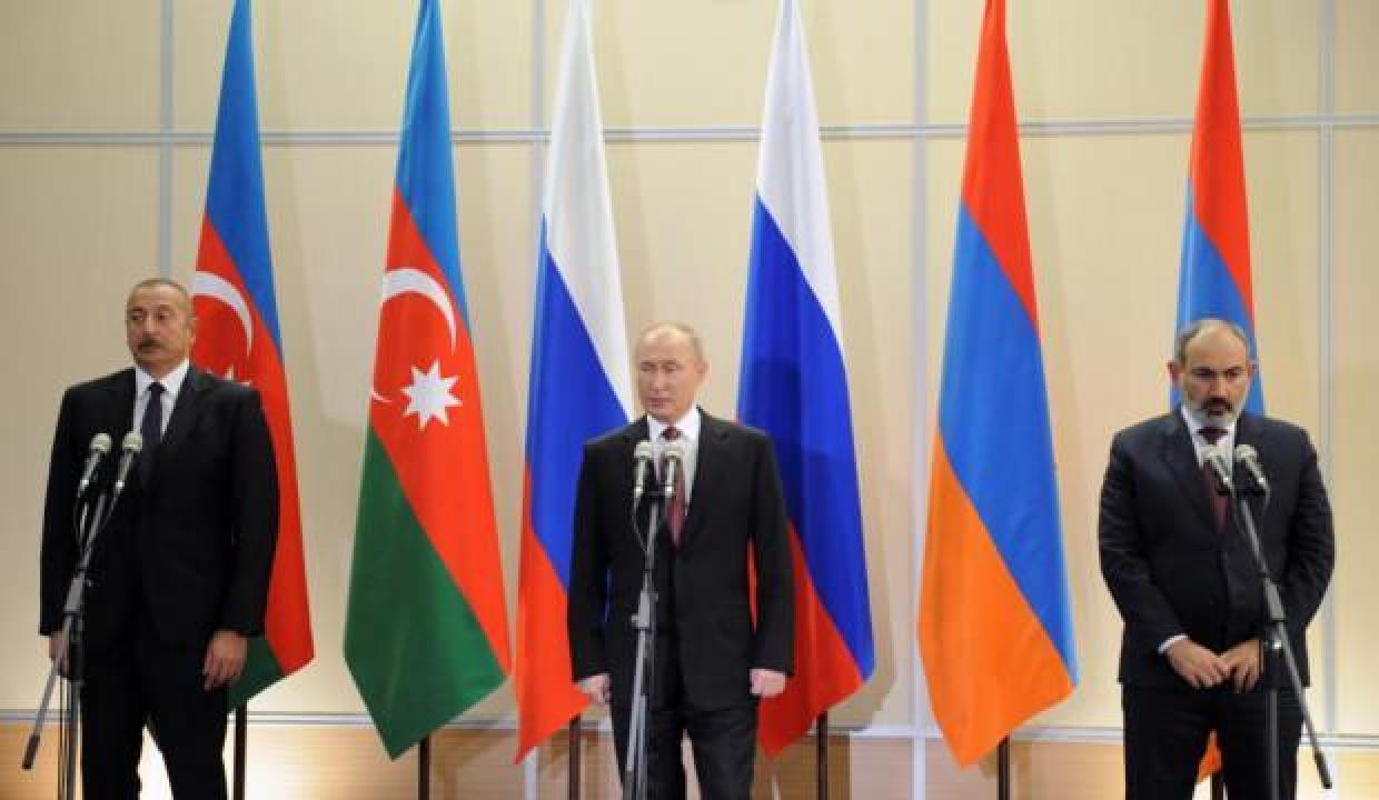 Rus lider Putin, Aliyev ve Paşinyan ile görüştü