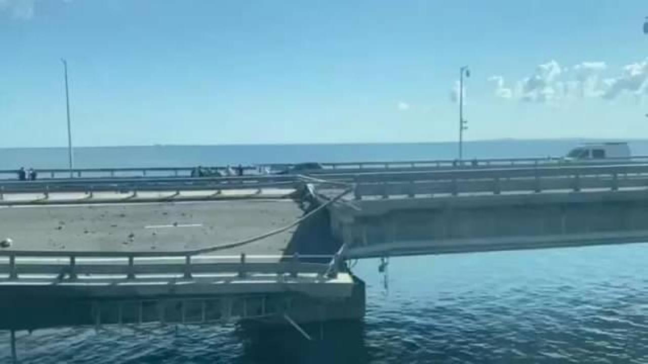 Rusya, Kerç Köprüsü'nün kısmen açıldığını duyurdu
