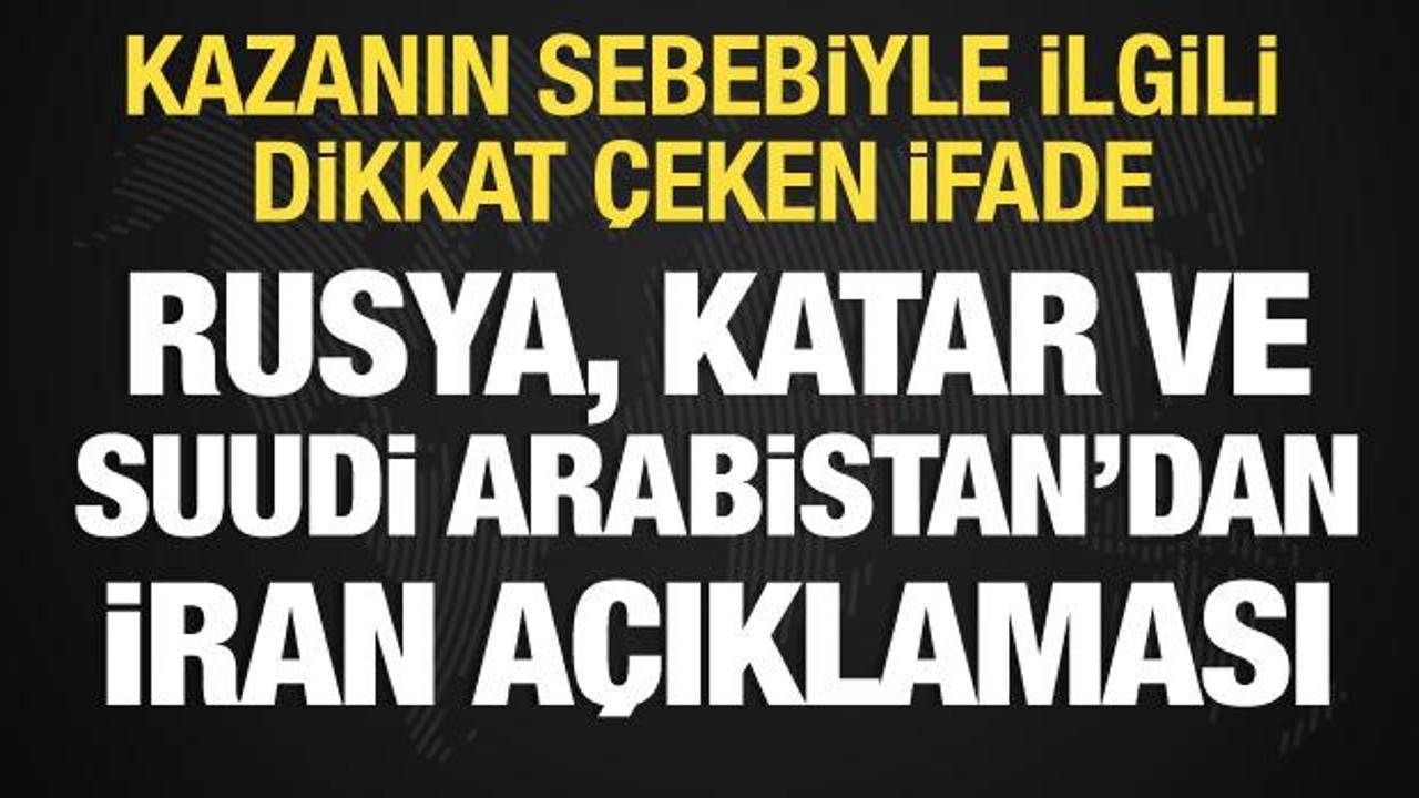 Rusya ve 3 ülkeden İran açıklaması