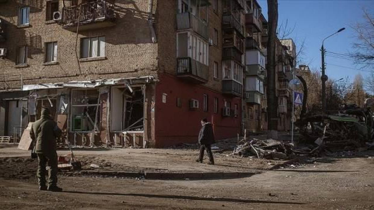 Rusya yine Kiev'i hedef aldı