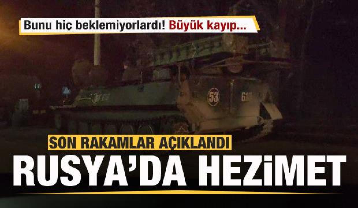 Rusya'da hezimet! Son rakamlar açıklandı! Büyük kayıp...