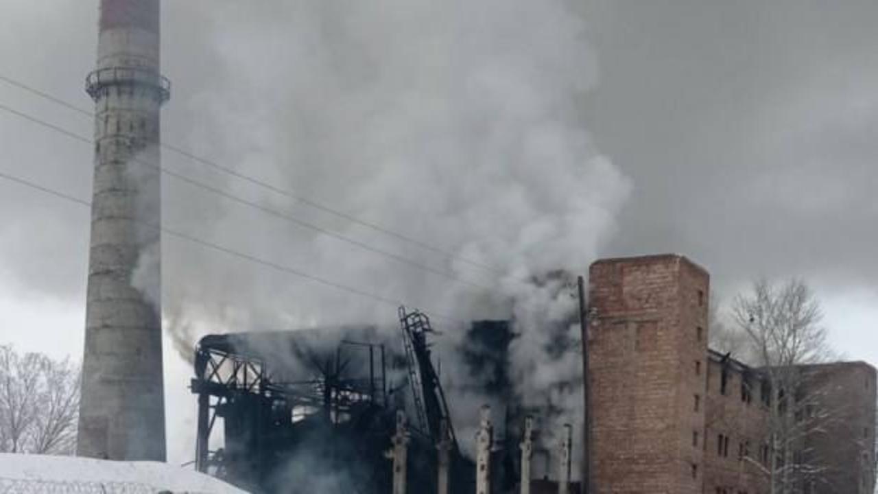 Rusya’da termik santralde patlama