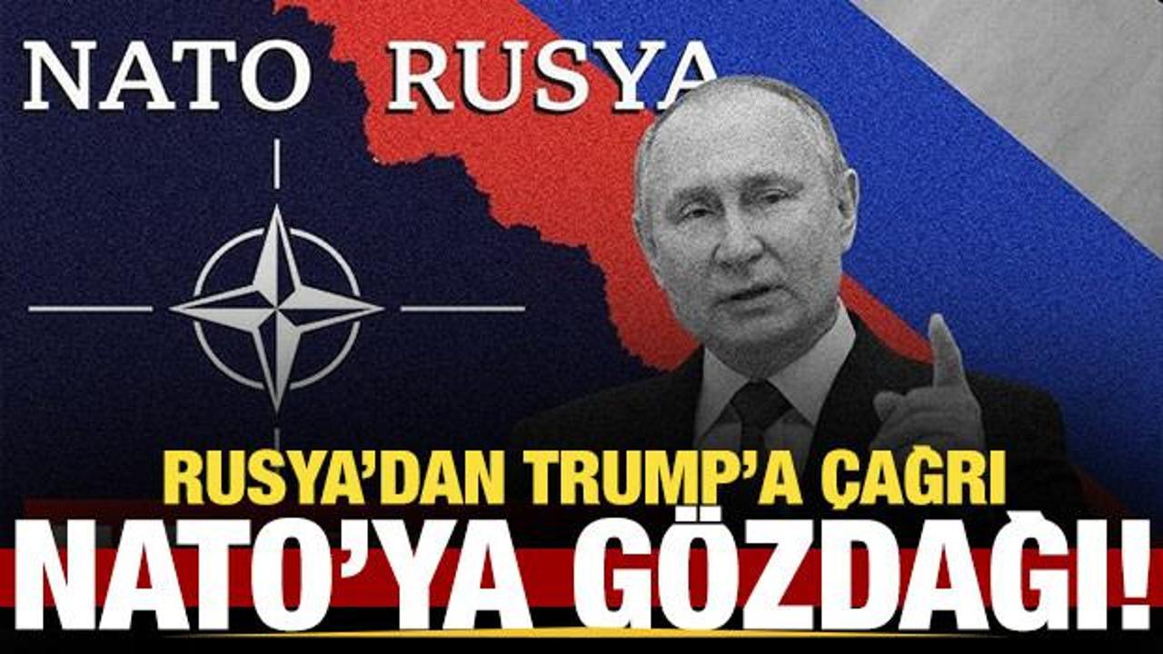 Rusya'dan Trump'a kritik çağrı: NATO'ya gerekli cevabı veririz!