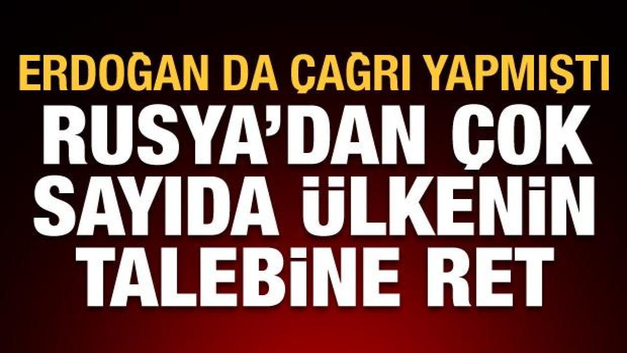 Rusya'dan, Türkiye dahil çok sayıda ülkenin Zaporijya çağrılarına cevap