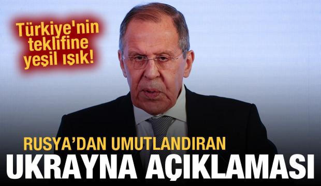 Rusya'dan Türkiye'nin teklifine yeşil ışık! Lavrov: Ukrayna ile anlaşmaya yakınız