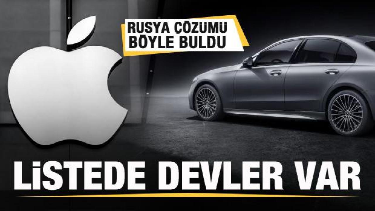 Rusya'dan yasağa çözüm! Listede devler var! Mercedes, Apple, Microsoft...