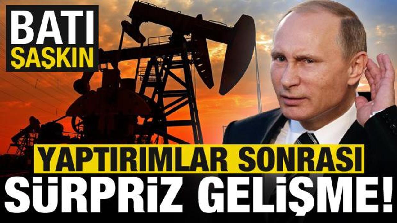 Rusya'ya yaptırımlar sonrası beklenmedik gelişme! Batı şaşkın...