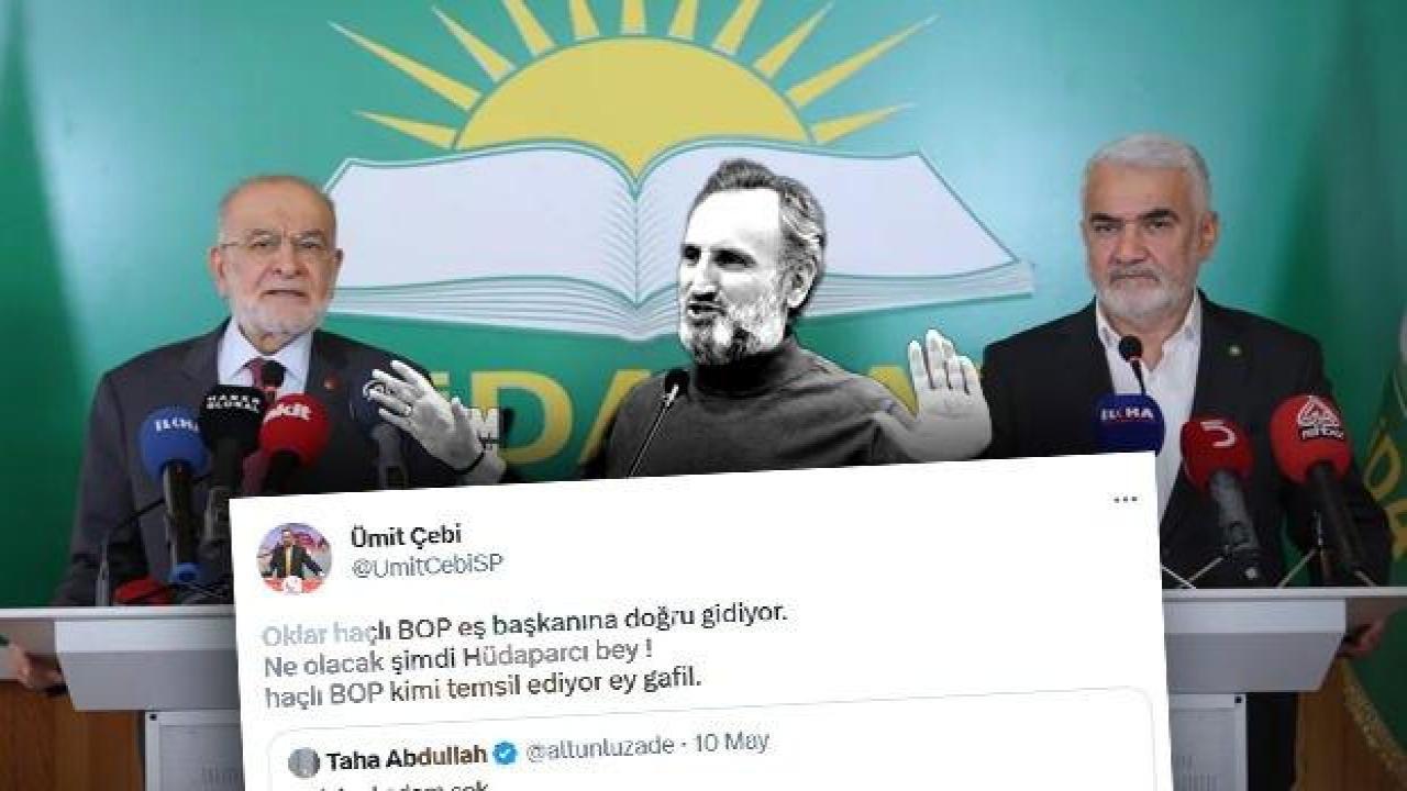 Saadet'ten HÜDAPAR'a ağır hakaret!