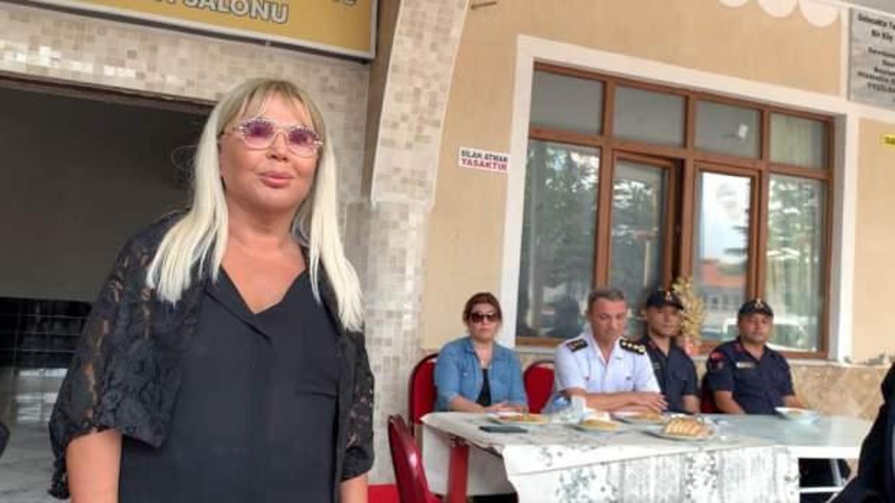 Safiye Soyman, Yeşilbaşköy'de oğlunun anısına mevlit okuttu