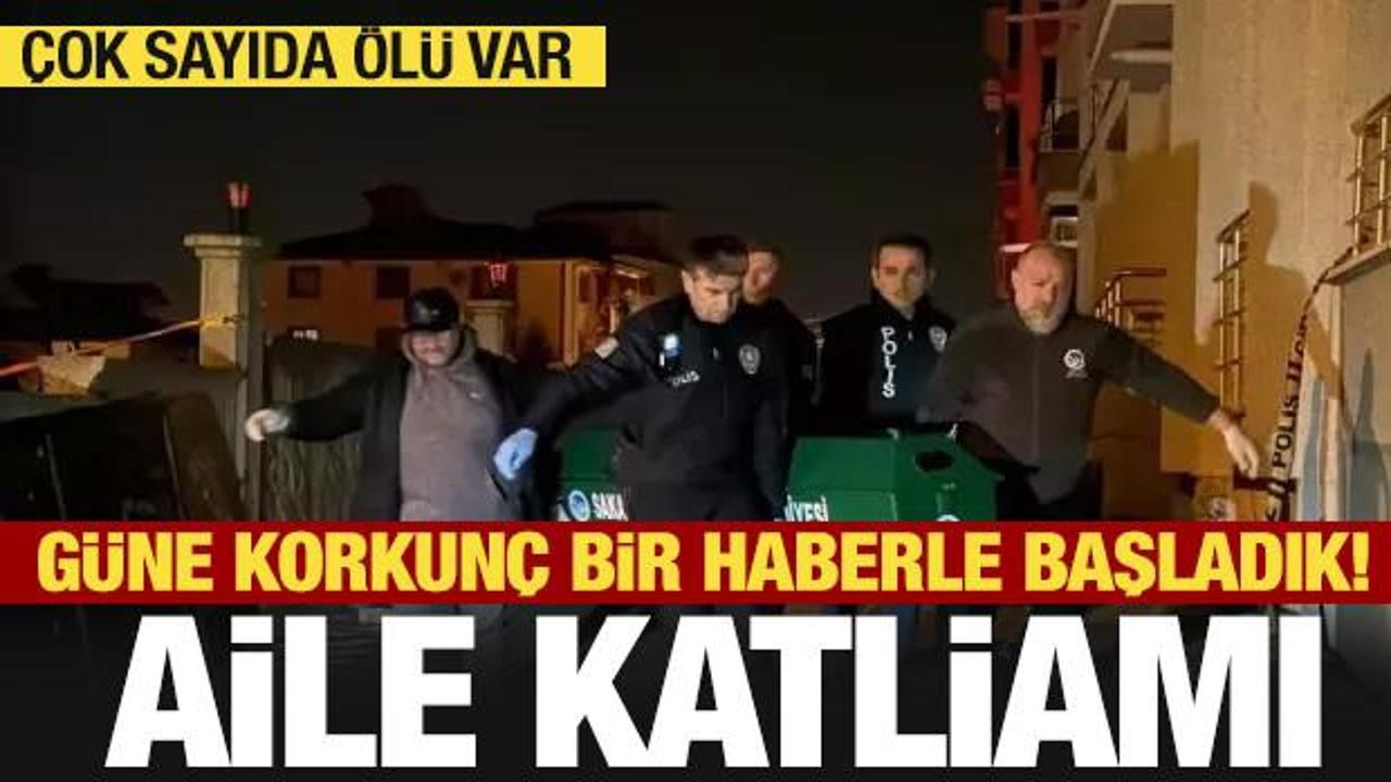 Sakarya'da iki aile arasında katliam! Çok sayıda ölü var