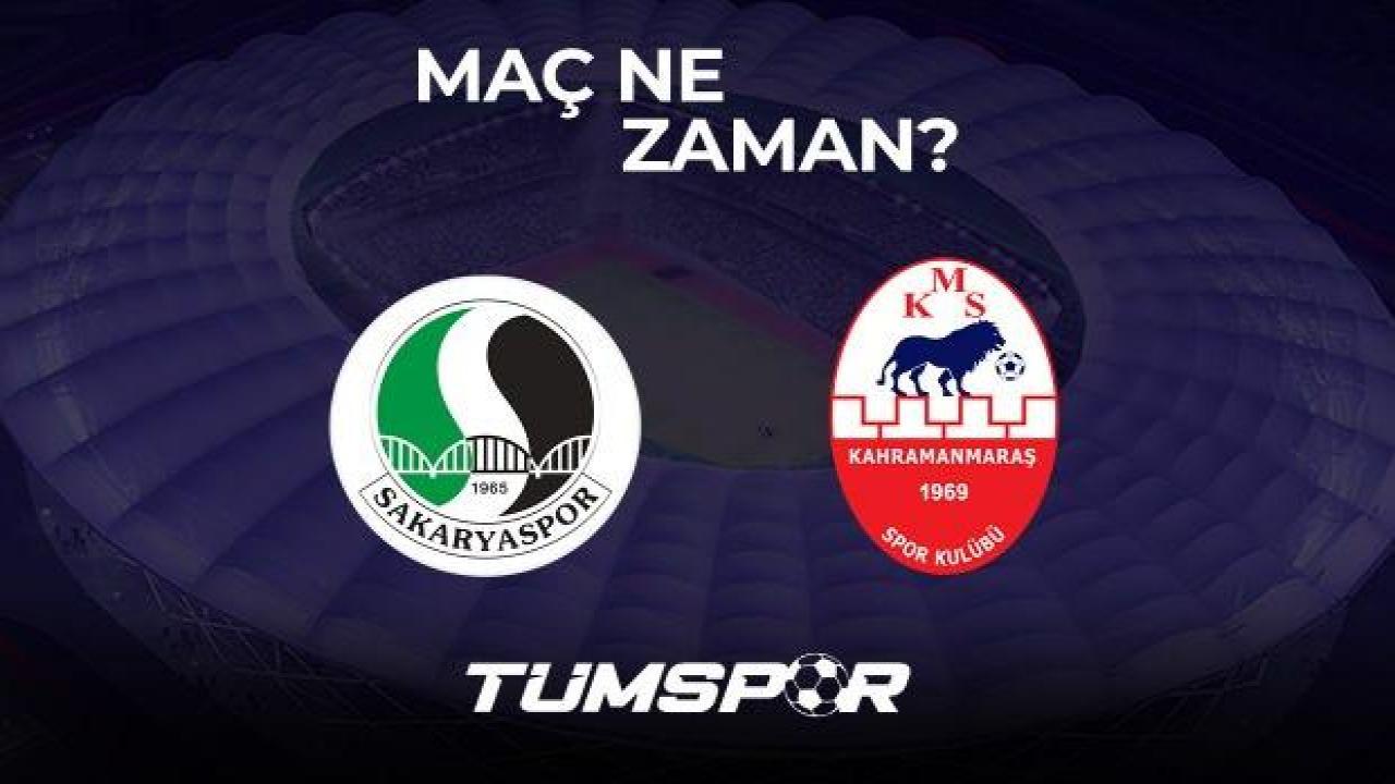Sakaryaspor Kahramanmaraşspor maçı ne zaman, saat kaçta ve hangi kanalda? Maç bilet fiyatları...