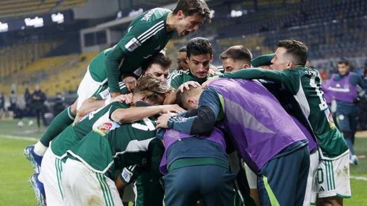 Samet Akaydin forvet oynadı, Panathinaikos turladı!