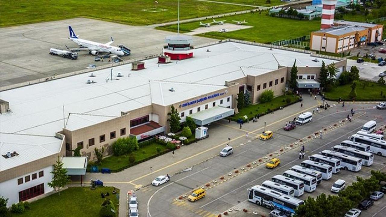Samsun Çarşamba Havalimanı yılın ilk 8 ayında 967 bin 781 yolcuya hizmet verdi
