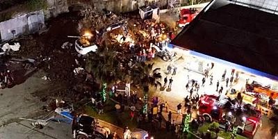 Samsun’da Akaryakıt İstasyonunda Heyelan Faciası