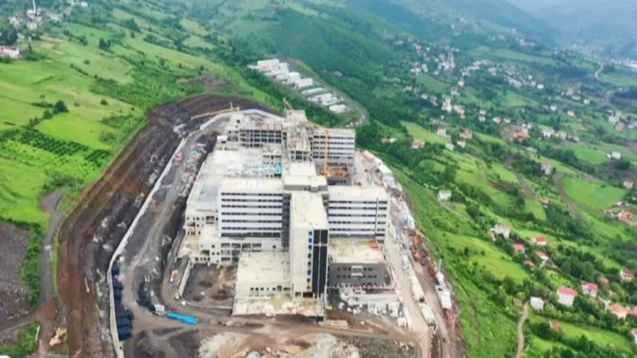 Samsun Şehir Hastanesi'nde geri sayım başladı