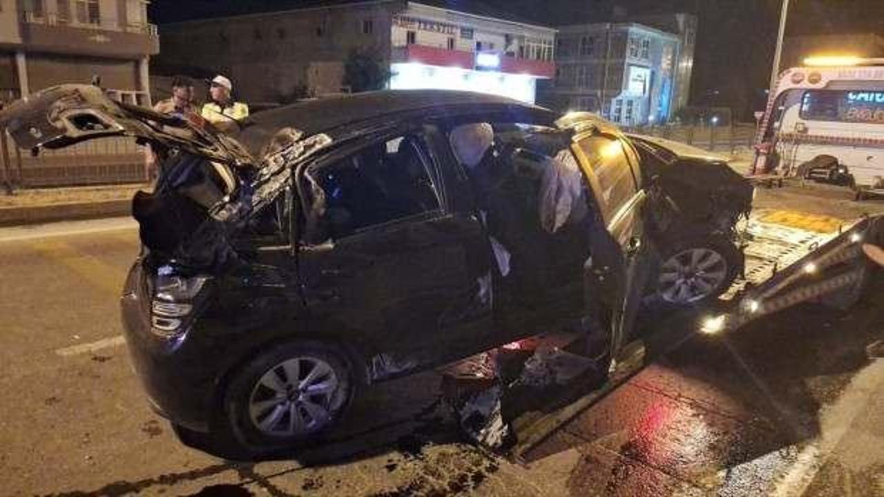 Samsun'da köpeğe çarpmamak için manevra yaptı: 3 yaralı