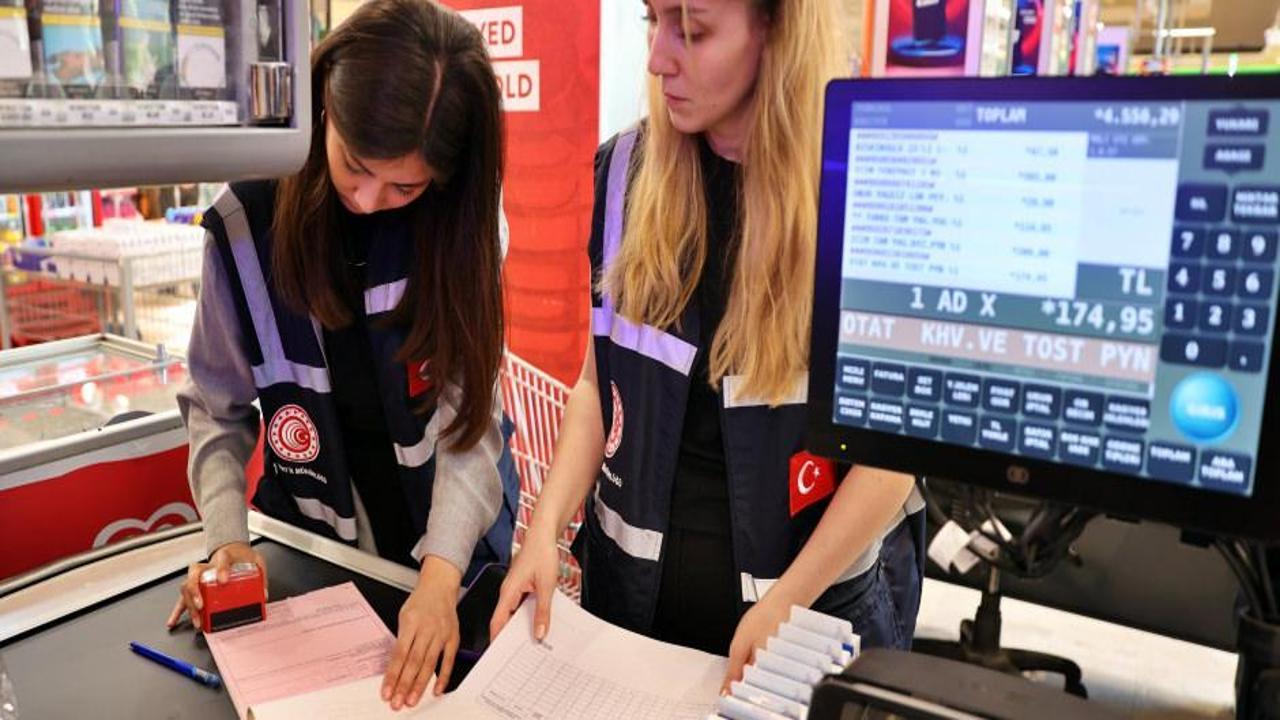 Samsun'da marketlerde fiyat ve etiket denetimi yapıldı