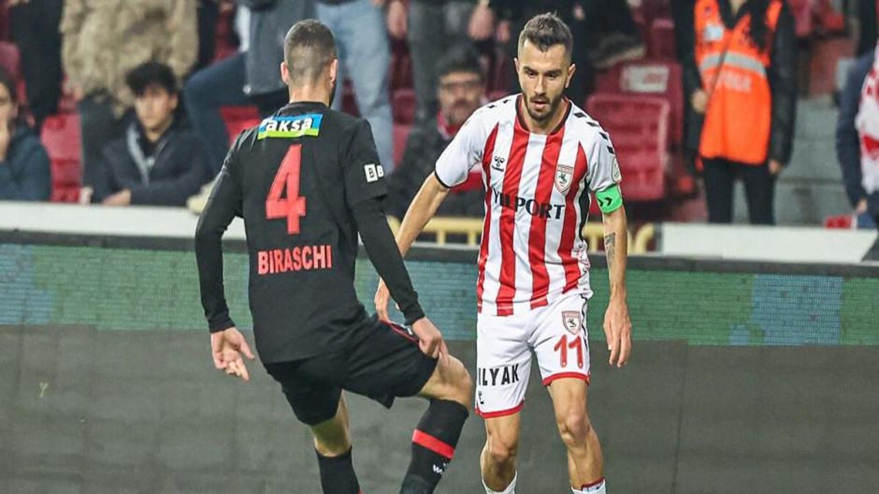 Samsunspor üç puanı 84'te aldı