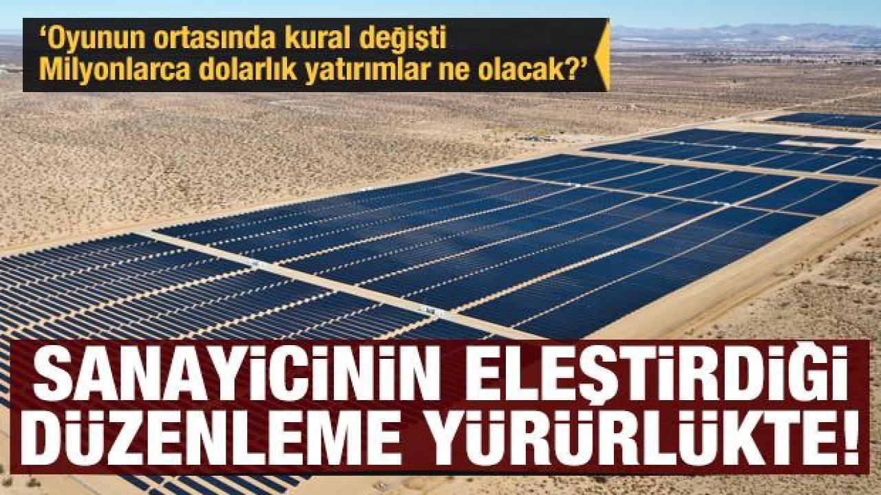 Sanayicilerin eleştirdiği elektrik üretim düzenlemesi yürürlüğe girdi