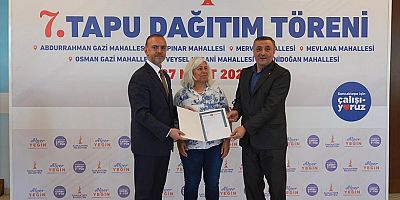 Sancaktepe’de Elli Dört Aile Tapusuna Kavuştu