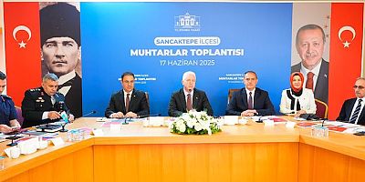 Sancaktepe’de Muhtarlar Toplantısı: Vali Davut Gül Başkanlık Etti