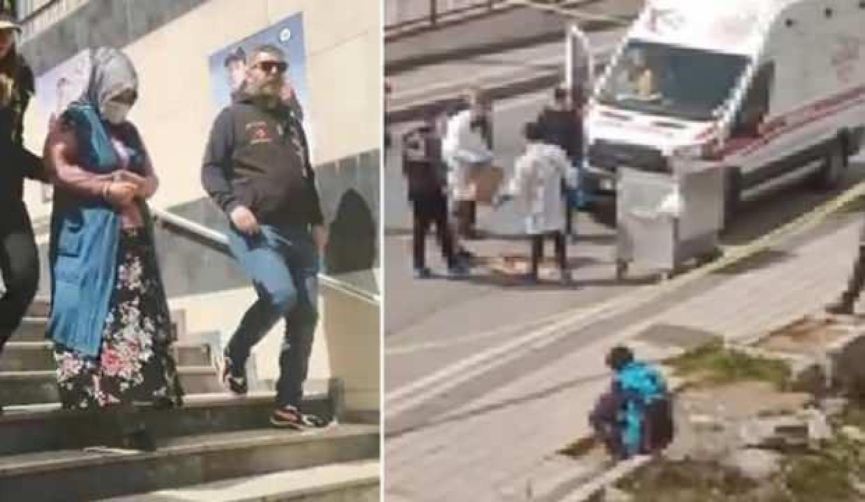 Sancaktepe'de bebeğini çöp konteynerine atan anne adli kontrolle serbest