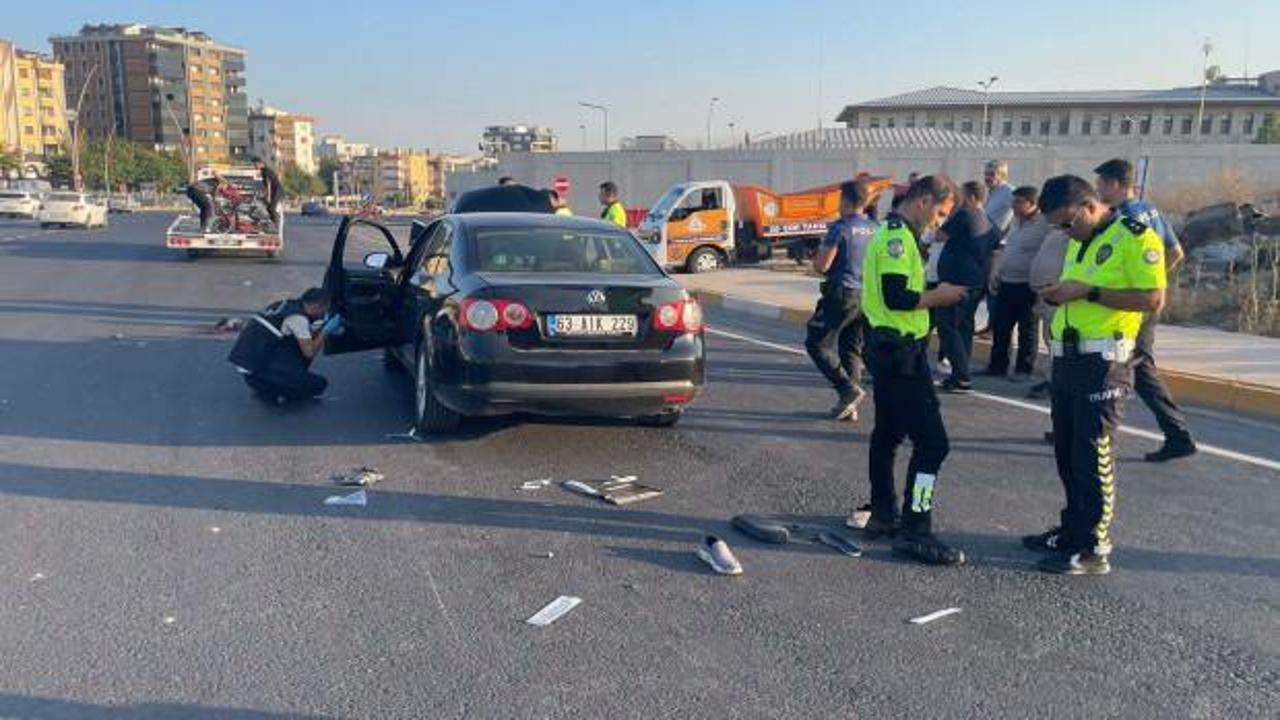 Şanlıurfa'da otomobil ile elektrikli bisiklet çarpıştı: 1 ölü, 1 yaralı