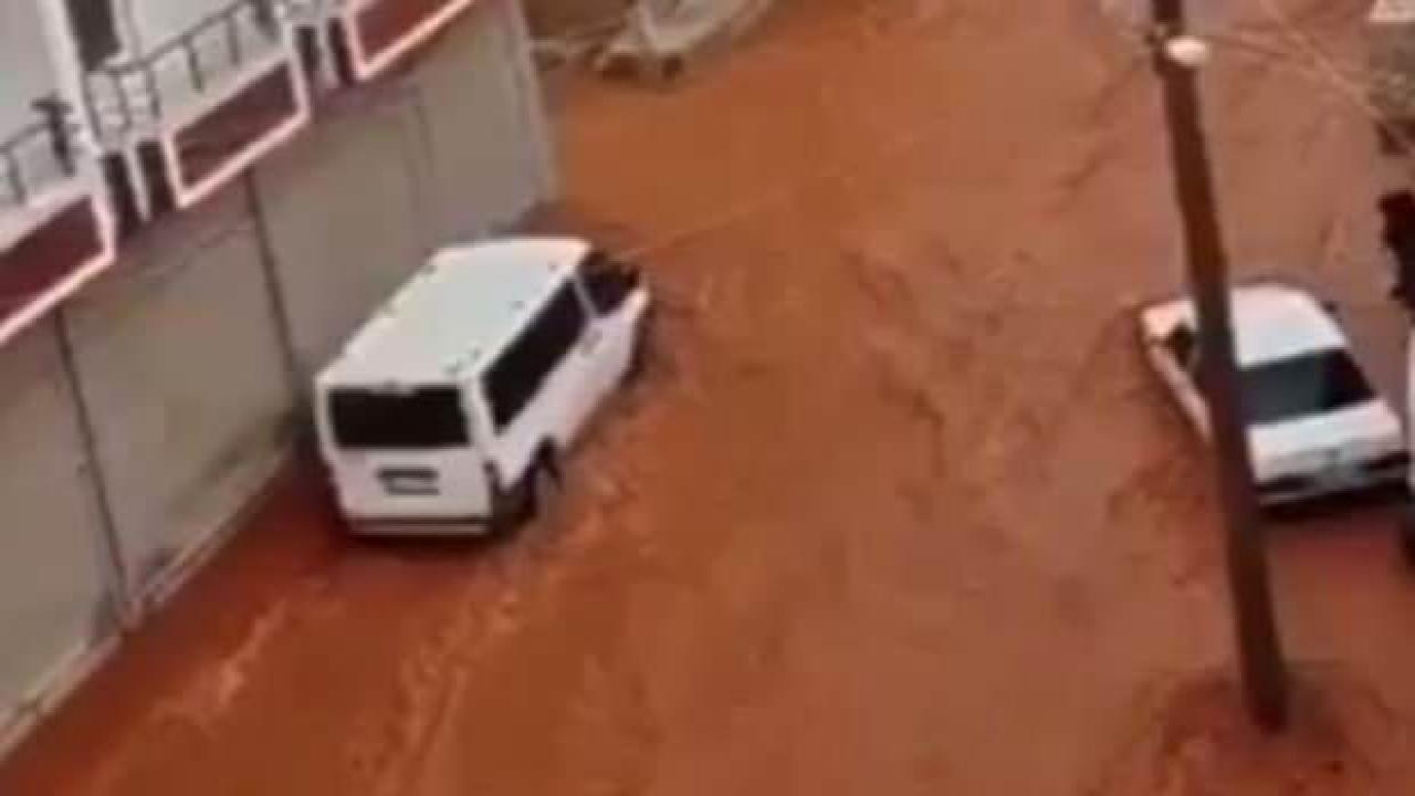 Şanlıurfa'da sağanak yağış sele neden oldu