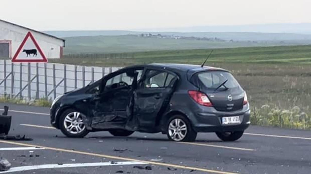 Sarıkamış’ta trafik kazası: 4 yaralı