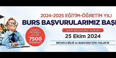  SARIYER BELEDİYESİNİN 7500 İLK, ORTA VE LİSE ÖĞRENCİSİNE BURS BAŞVURULARI BAŞLADI